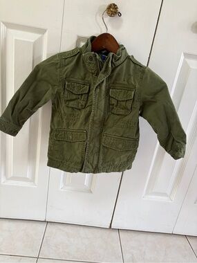 GAP Olive Green Kids' Utility Jacket